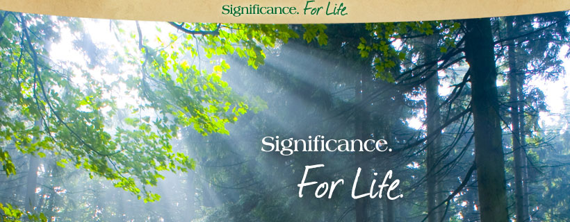 Significance. For Life.